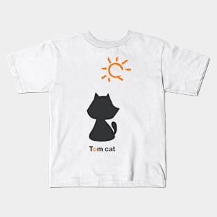 Tom Cat Wait for the Sun Kids T-Shirt